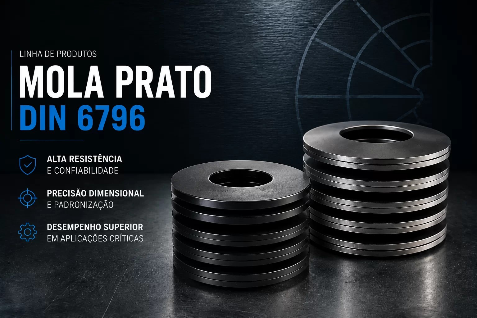 Mola Prato DIN 6796 Geomet®
